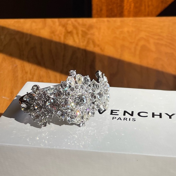 Givenchy Silver Crystal Bracelet - Picture 5 of 14